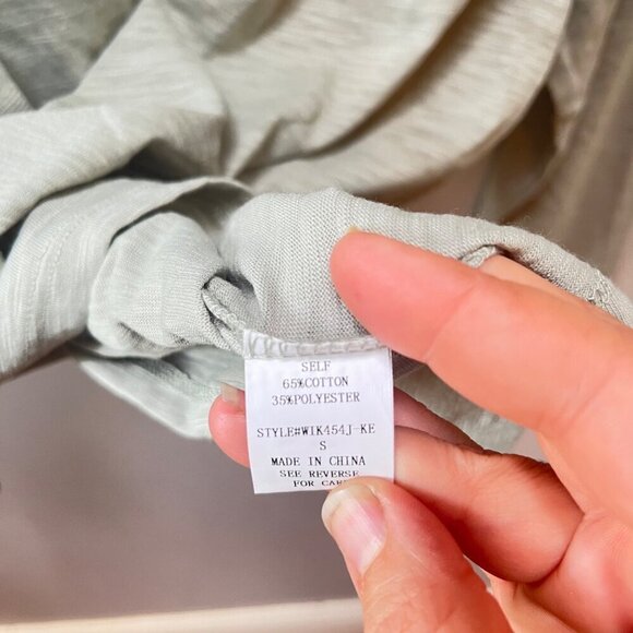 NEW Kittenish Cropped Long Sleeve Logo T-Shirt - Size S - Picture 6 of 6